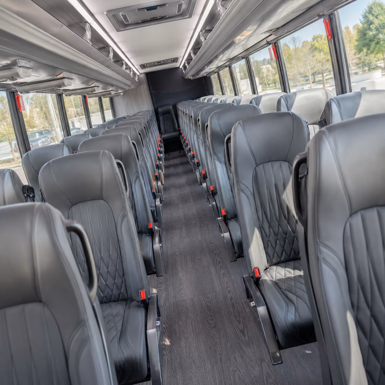 15-35 Passenger Minibus Interior
