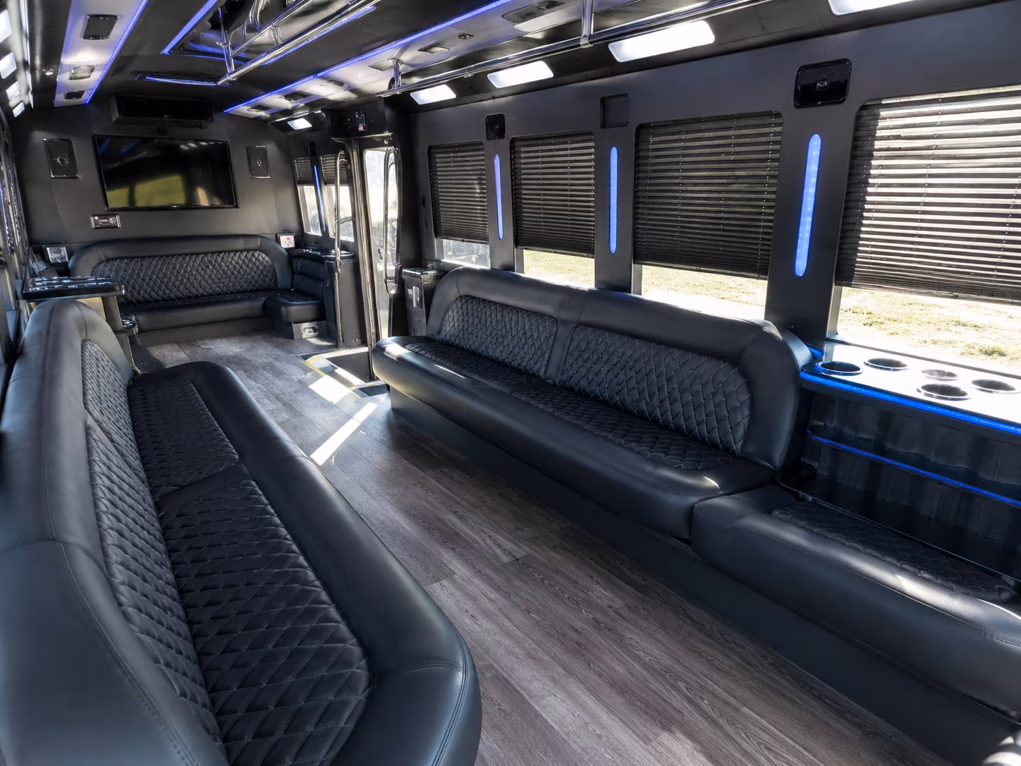 Newport News Bachelor & Bachelorette Transportation onboard seating
