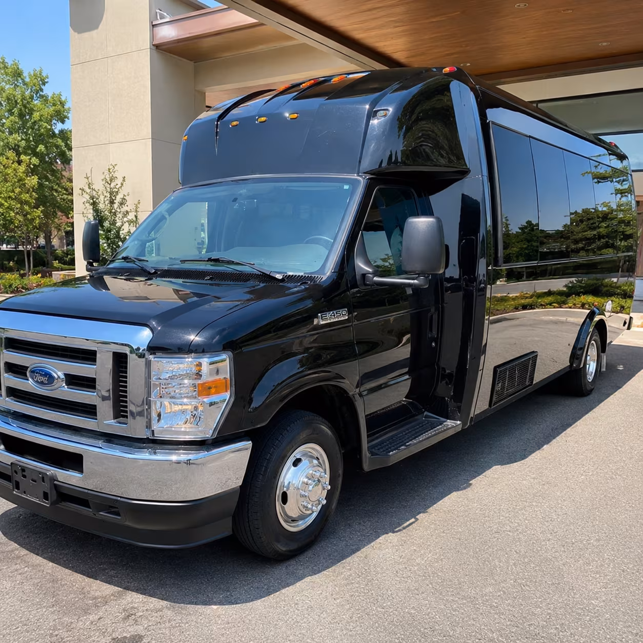 Newport News Concert & Music Festival Transportation party bus exterior