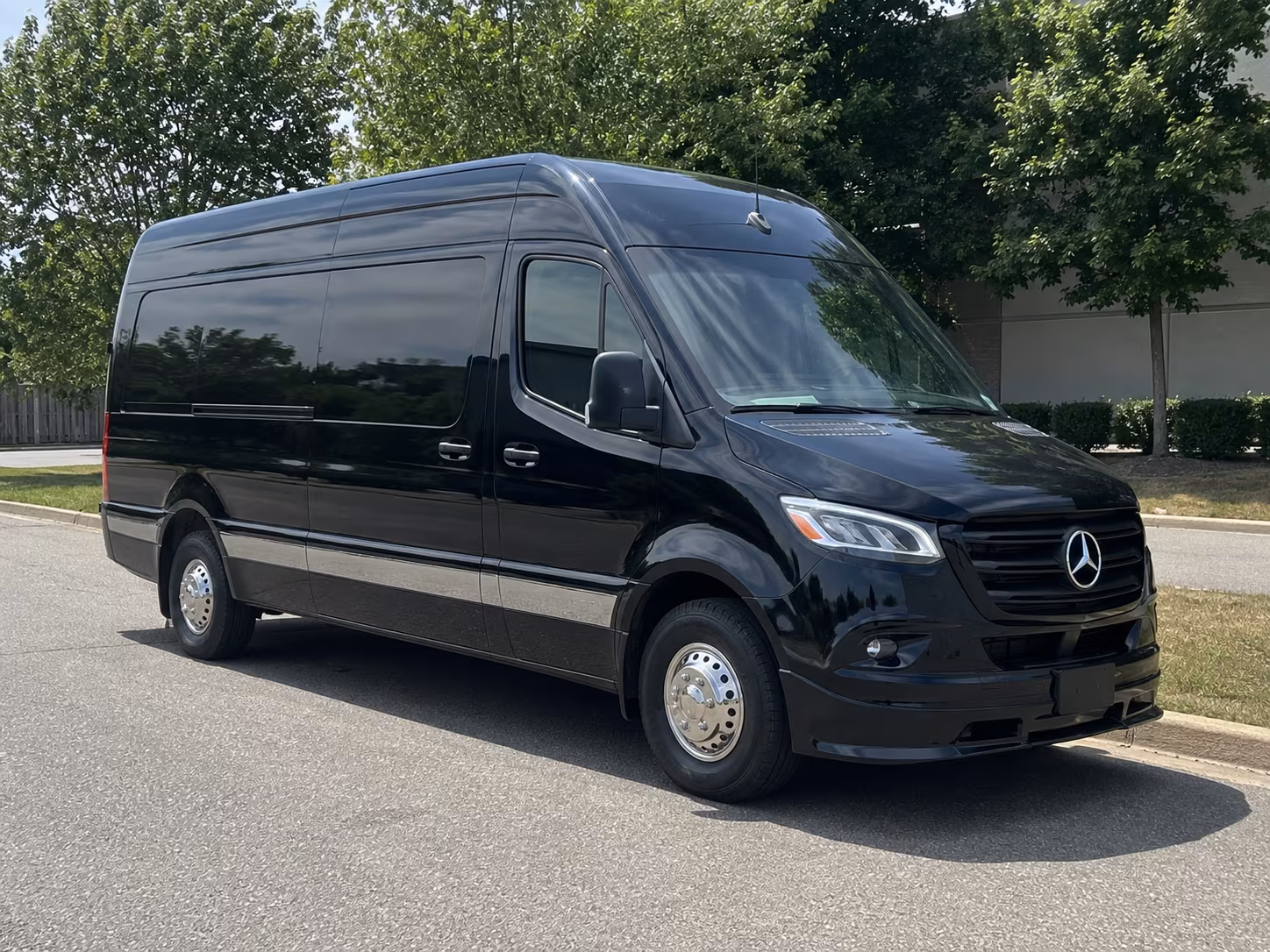 Newport News Corporate Transportation party bus exterior