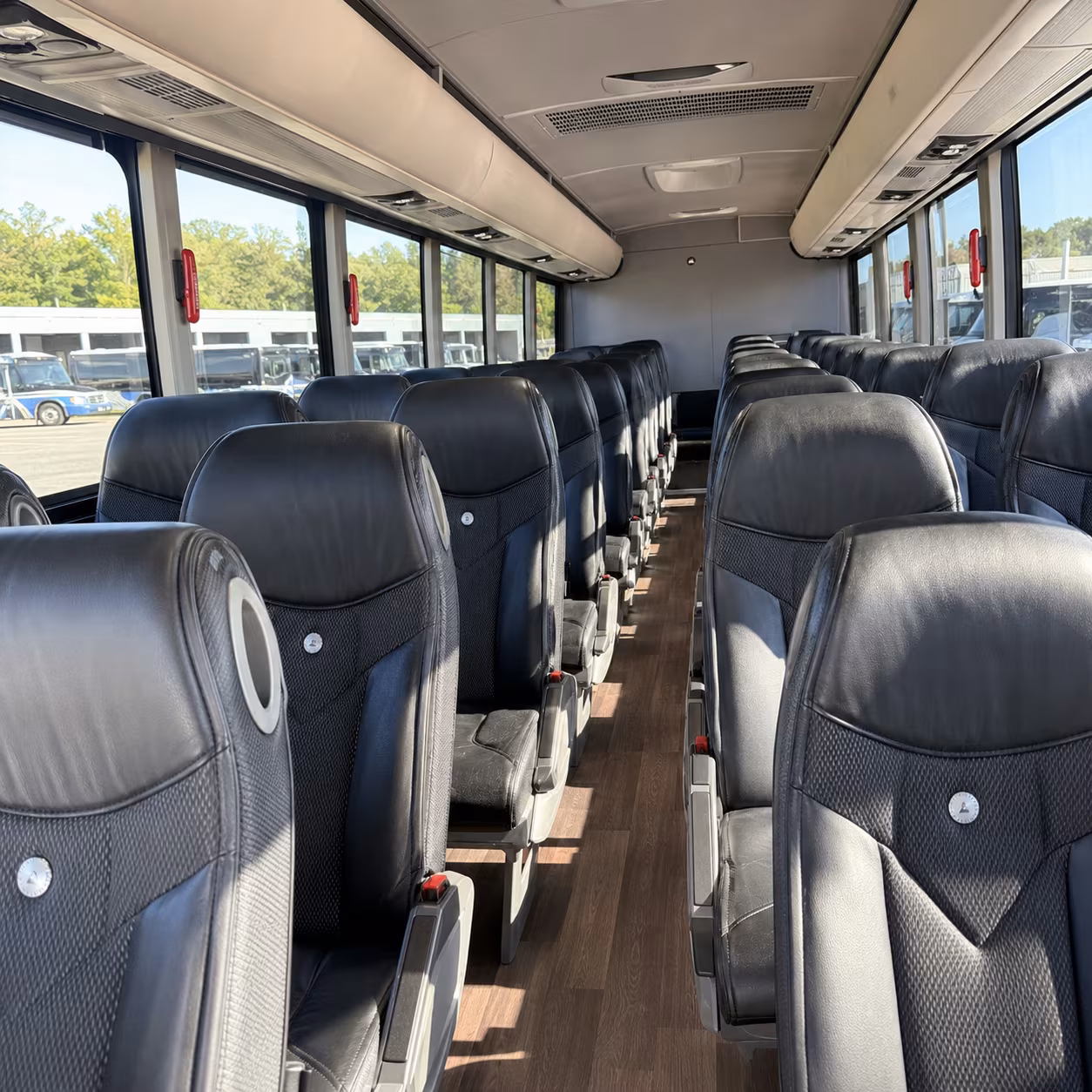 Newport News Corporate Transportation party bus exterior