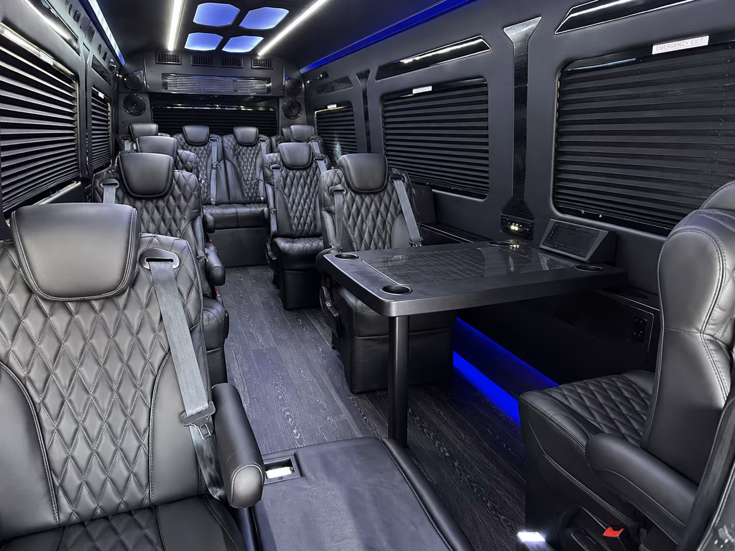 Newport News Corporate Transportation party bus exterior