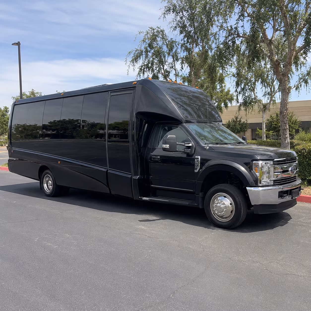 Newport News Private Event Transportation party bus exterior