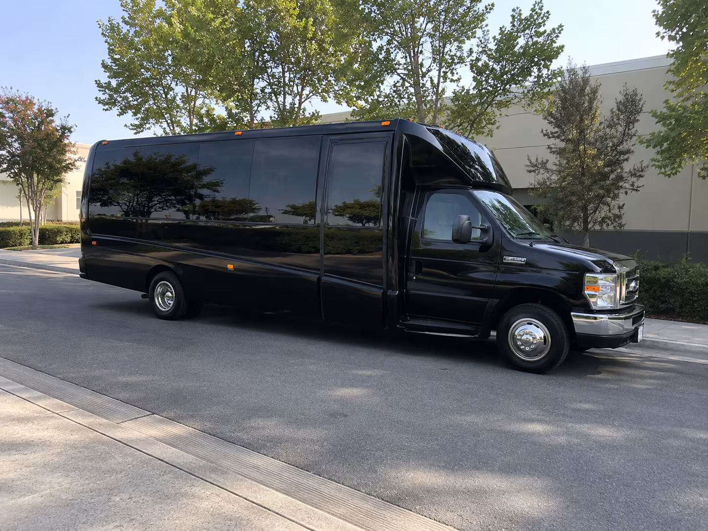 Newport News Private Event Transportation party bus interior