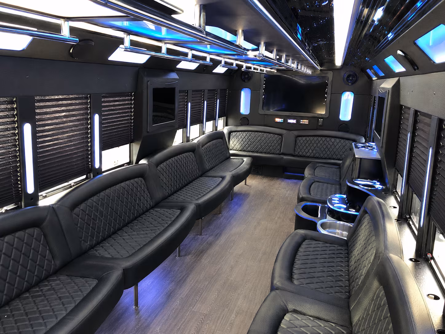 Newport News Prom & Homecoming Transportation onboard seating