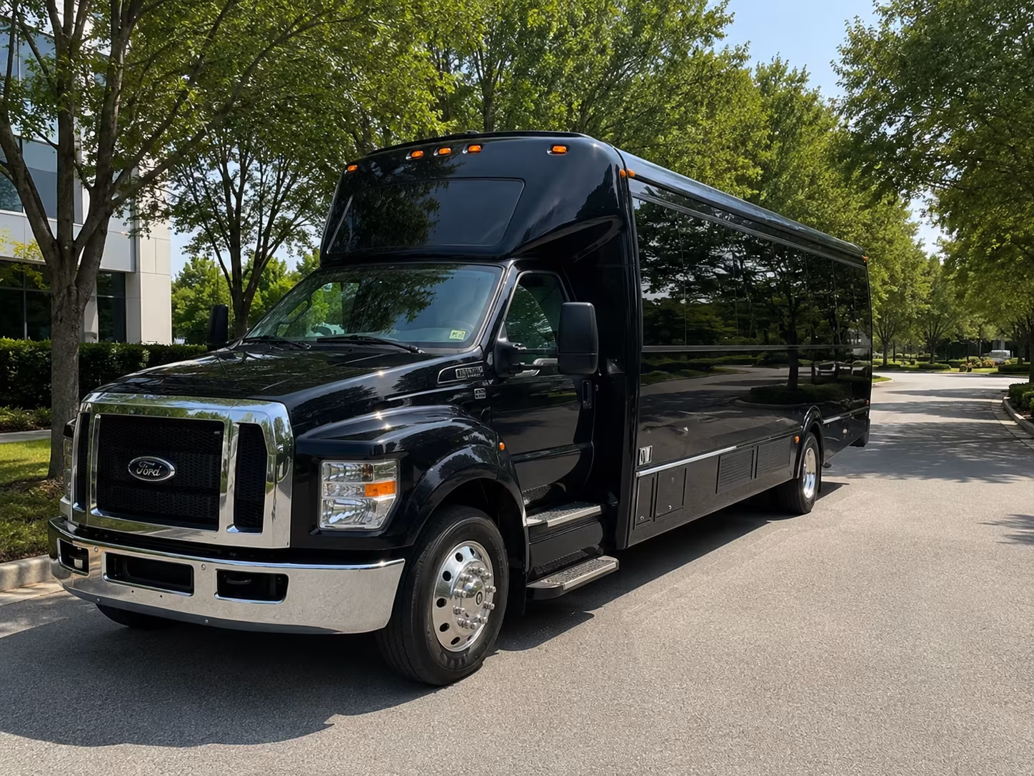 Newport News Wedding Transportation onboard seating