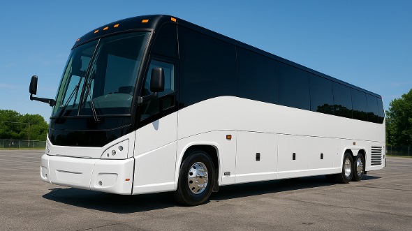 Exterior of Newport News Party Bus Company's 40 Passenger Party Bus in Newport News