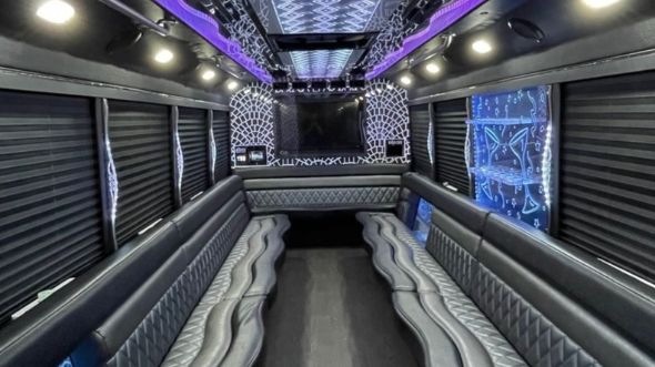 newport news 40 passenger party bus rental